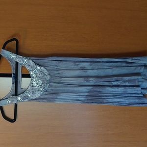 blueheaven open back women's medium tank top